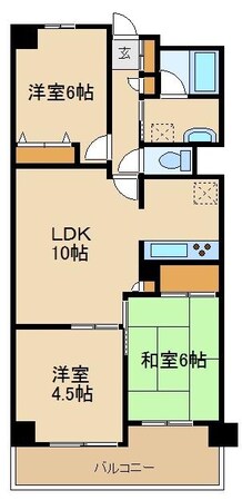 エルスタンザ北浦和の物件間取画像